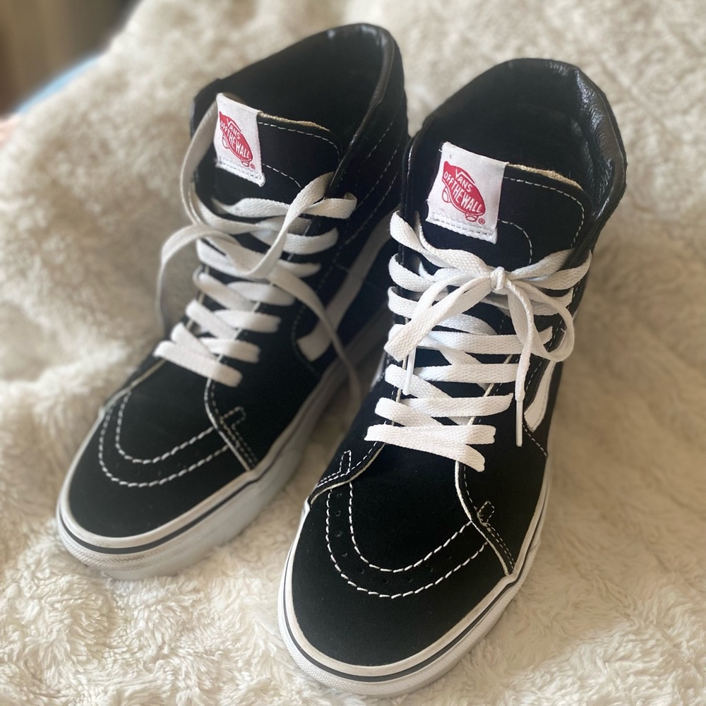 Vans Black High-Top Sneakers